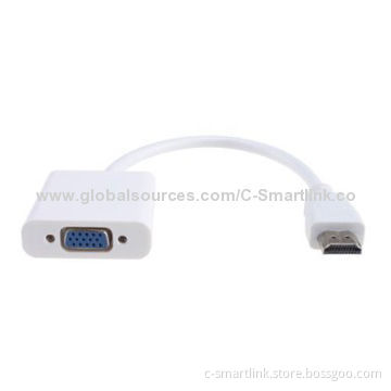 Adapter for iPad, Apple to VGA, 30-pin Dock, Male to Female VGA